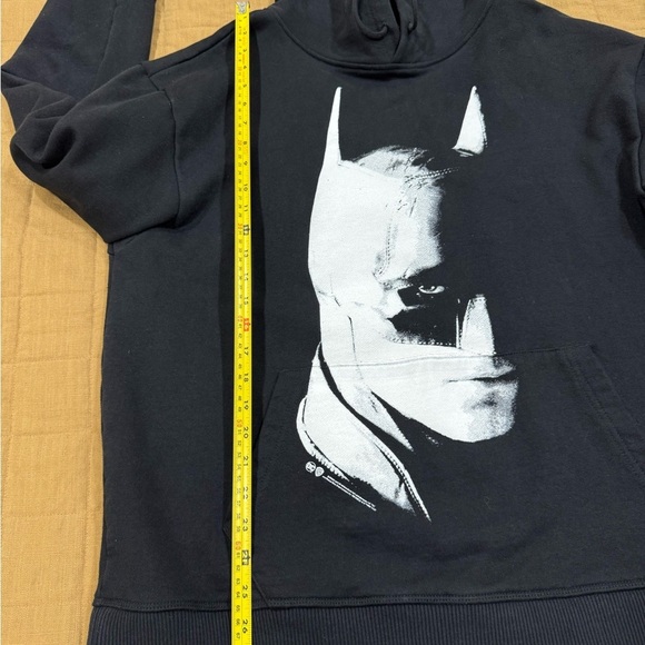Batman X Midnight Studios Midnight Art DEPT Black Hoodie Oversized Cotton L/XL - Picture 11 of 14